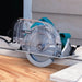 Makita 5057KB 7-1/4" Circular Saw, 13 AMP, dust collector, for Fiber-Cement - 14