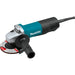 Makita 9557PBX1 4-1/2" Paddle Switch Cut-Off/Angle Grinder with aluminum case, diamond blade, 5 ea. grinding wheel, cut-off & grinding guards, lock-off, lock-on - 2