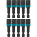 Makita A-97106 ImpactX  1/4" x 1-3/4" Magnetic Nut Driver, 10/pk, Bulk