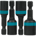 Makita A-97639 ImpactX  4 Pc. 1-3/4" Magnetic Nut Driver Set