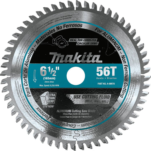 Makita A-99976 6-1/2" 56T Carbide-Tipped Cordless Plunge Saw Blade