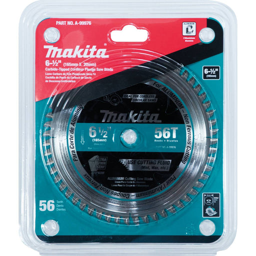 Makita A-99976 6-1/2" 56T Carbide-Tipped Cordless Plunge Saw Blade - 2