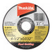 Makita B-46159 4-1/2" x .032" x 7/8" Stainless Cut-Off Wheel