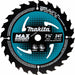 Makita B-61656-10 7-1/4" 24T Carbide-Tipped Ultra-Thin Kerf Framing Blade - 2