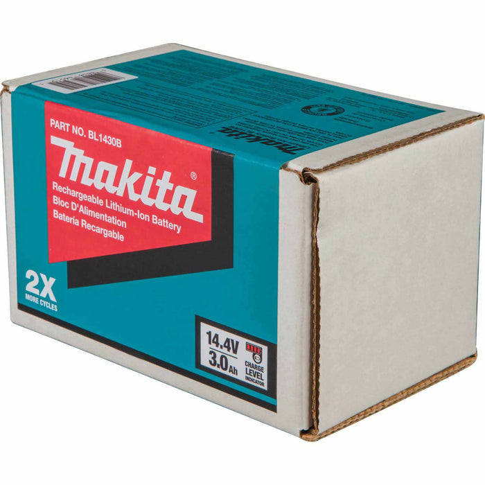 Makita BL1430B 14.4V LXT 3.0Ah Li-Ion Battery with LED - 6