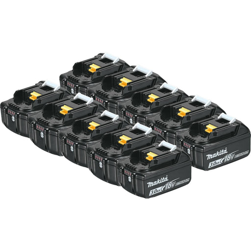 Makita BL1830B-10 18V LXT Li-Ion 3.0Ah Battery 10 Pack