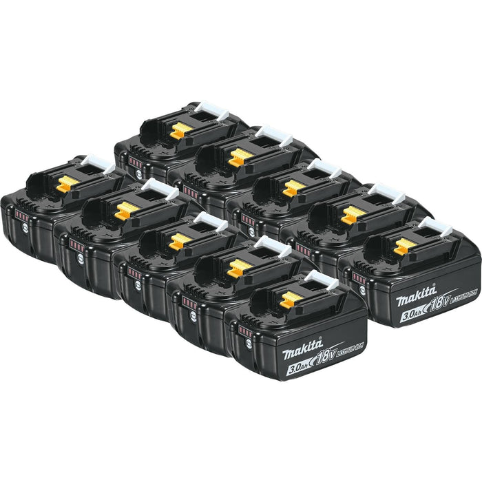 Makita BL1830B-10 18V LXT Li-Ion 3.0Ah Battery 10 Pack