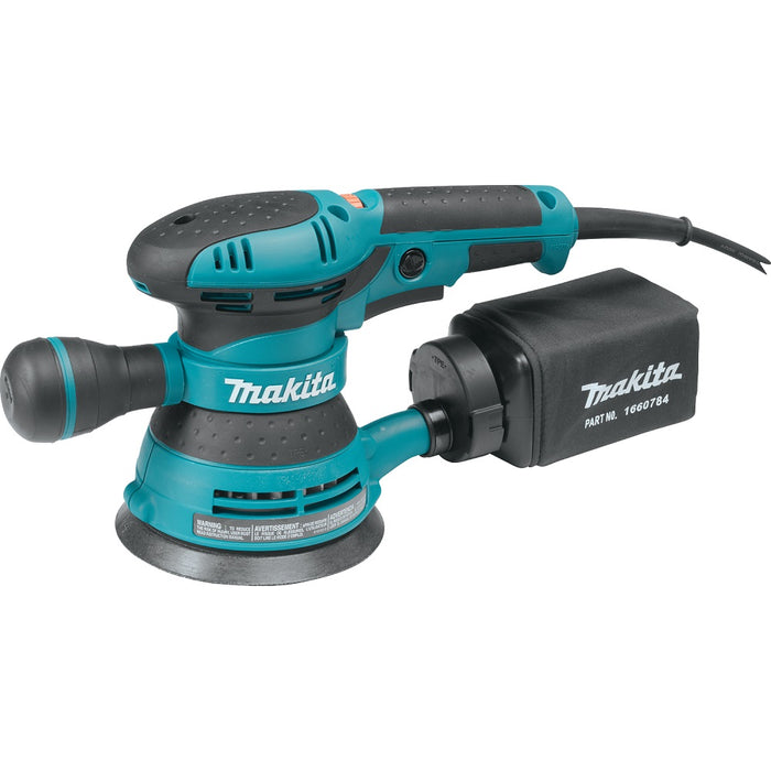 Makita BO5041 3-Amp 4000-12000 OPM D-Handle Random Orbit Sander, 5-Inch