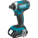 Makita CT225SYX 18V LXT Lithium-Ion Compact Cordless 2 Pc. Combo Kit, XFD10Z, XDT11Z, bag (1.5Ah) - 4