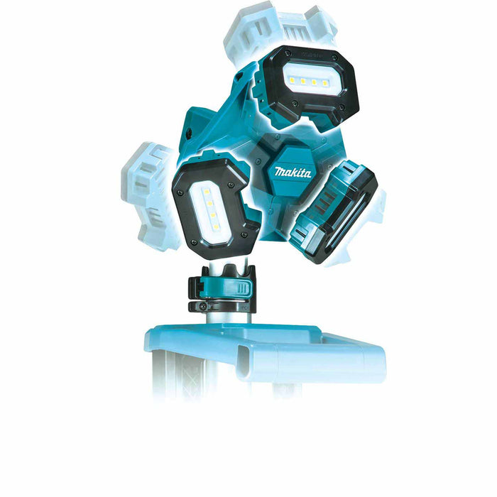 Makita DML814 18V LXT Tower Work/Multi-Directional Light, Light Only - 9