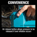 Makita DMP181SYX 18V LXT Lithium-Ion Cordless High-Pressure Inflator Kit (1.5Ah) - 8