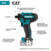 Makita FD10R1 12V Max CXT Lithium-Ion 1/4 In. Hex Driver-Drill Kit(2.0Ah) - 2