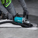 Makita GA9060RX3 7" Surface Planer with Dust Extraction Shroud, 15 AMP, 6,600 RPM, 5/8"-11, lock-off, lock-on - 12