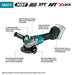Makita GAG13Z 40V max XGT Brushless Cordless 4-1/2" / 5" X-LOCK Paddle Switch Angle Grinder, with Electric Brake, Tool Only - 2