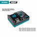 Makita GAU01M1 40V max XGT Brushless Cordless 10" Pole Saw Kit, 8' Length (4.0Ah) - 11