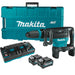 Makita GMH02PM 80V max (40V max X2) XGT Brushless 28 lb. AVT Demolition Hammer Kit, accepts SDS-MAX bits, dual port charger, AWS Capable, case (4.0Ah)