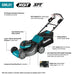 Makita GML01SM 40V max XGT Brushless 21" Self-Propelled Commercial Lawn Mower Kit (4.0Ah) - 2