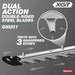Makita GNU01M1 40V max XGT Brushless Cordless 24" Articulating Pole Hedge Trimmer Kit (4.0Ah) - 17
