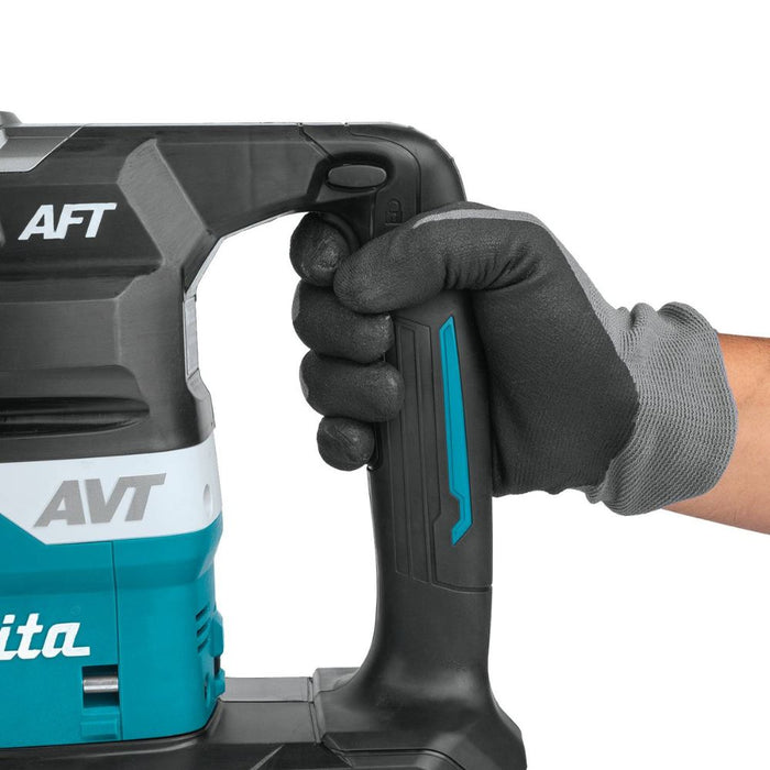 Makita GRH06PM 80V max (40V max X2) XGT Brushless 2" AVT Rotary Hammer Kit, accepts SDS-MAX bits, AFT, dual port charge, AWS Capable, case (4.0Ah)