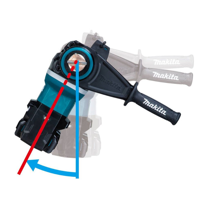 Makita GRH06PM 80V max (40V max X2) XGT Brushless 2" AVT Rotary Hammer Kit, accepts SDS-MAX bits, AFT, dual port charge, AWS Capable, case (4.0Ah)