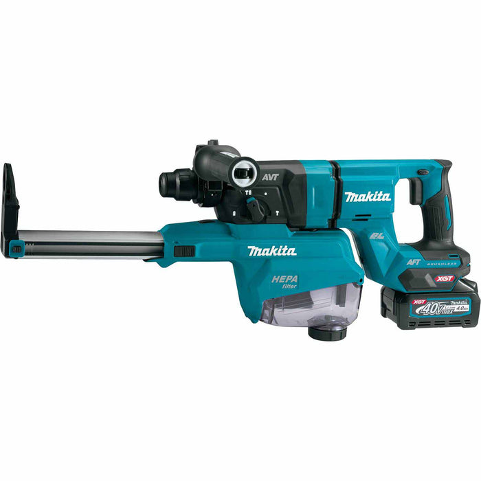 Makita GRH07M1W 40V max XGT Rotary Hammer (D-Handle) Kit w/ Dust Extractor - 2