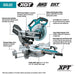 Makita GSL02M1 40V max XGT Brushless Cordless 8-1/2" Dual-Bevel Sliding Compound Miter Saw Kit, AWS Capable, with one battery (4.0Ah) - 2