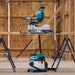Makita GSL03M1 40V max XGT Brushless Cordless 10" Dual-Bevel Sliding Compound Miter Saw Kit, AWS Capable, with one battery (4.0Ah) - 4
