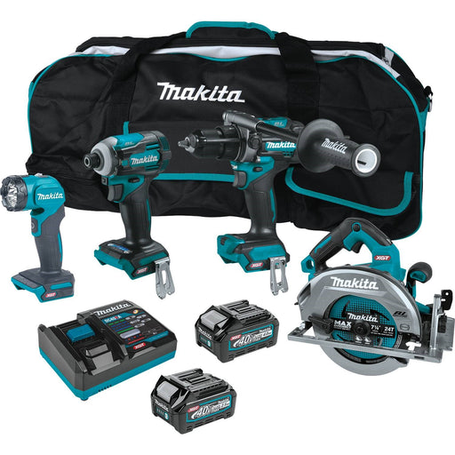 Makita GT400M1D1 40V max XGT® 4-Pc. Combo Kit (2.5Ah/4.0Ah)