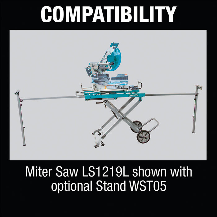 Makita LS1219L 12" Dual-Bevel Sliding Compound Miter Saw, laser - 12