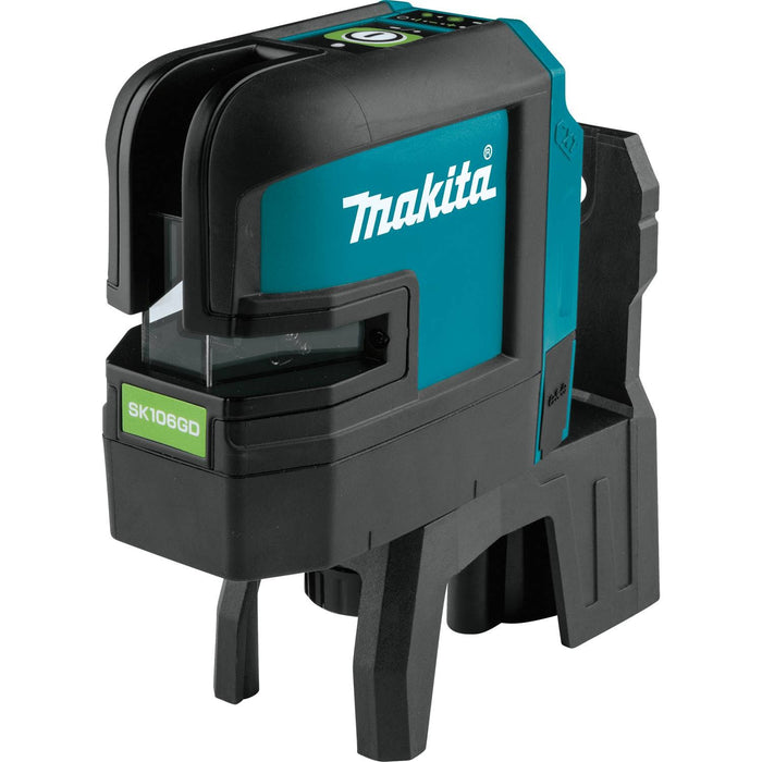 Makita SK106GDZ 12V Max CXT Self-Leveling Cross-Line/4-Point Green Laser - 2