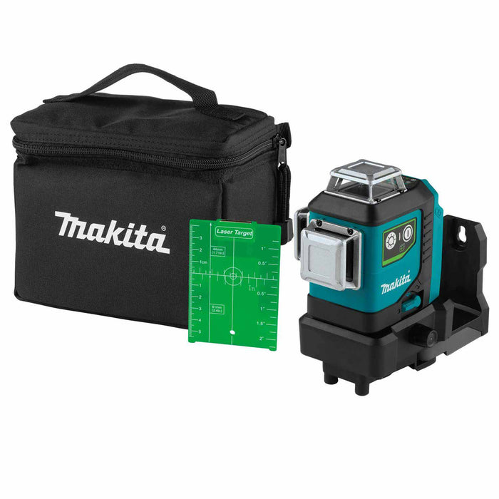 Makita SK700GD 12V max CXT Self-Leveling 360° 3-Plane Green Laser