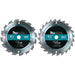 Makita T-01426 2 Piece 6-1/2" Carbide-Tipped Circular Saw Blade Set