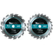 Makita T-01426 2 Piece 6-1/2" Carbide-Tipped Circular Saw Blade Set