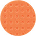 Makita T-02674 5-1/2" Hook and Loop Foam Polishing Pad, Orange