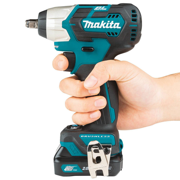 Makita WT05R1 12V Max CXT Brushless 3/8 In. Sq. Drive Impact Wrench Kit - 4