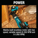 Makita XAD04Z 36V (18V X2) LXT Brushless Cordless 7/16" Hex Right Angle Drill, Tool Only - 13