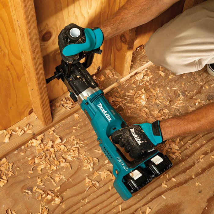 Makita XAD04Z 36V (18V X2) LXT Brushless Cordless 7/16" Hex Right Angle Drill, Tool Only - 16