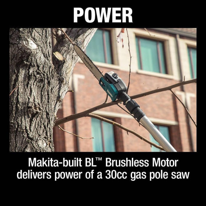 Makita XAU02ZB 36V (18V X2) LXT Brushless 10" Telescoping Pole Saw, 13' Length (Tool Only) - 9