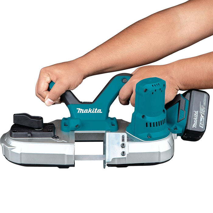 Makita XBP03T 32-7/8" 18V LXT Lithium-Ion Cordless Compact Band Saw Kit (5.0Ah) - 3