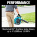 Makita XBU04Z 18V X2 (36V) LXT Blower, Tool Only - 6