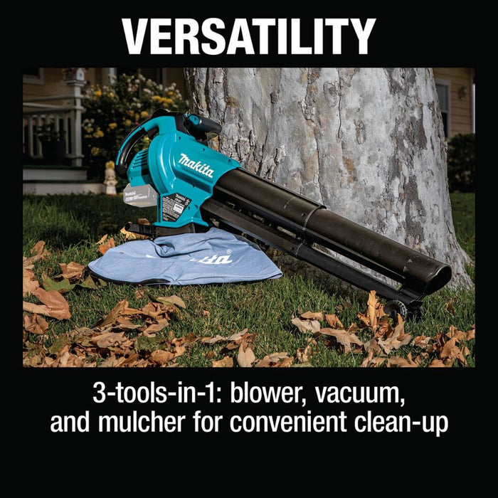 Makita XBU07Z 18V LXT Brushless Blower / Vacuum Mulcher, Tool Only - 10