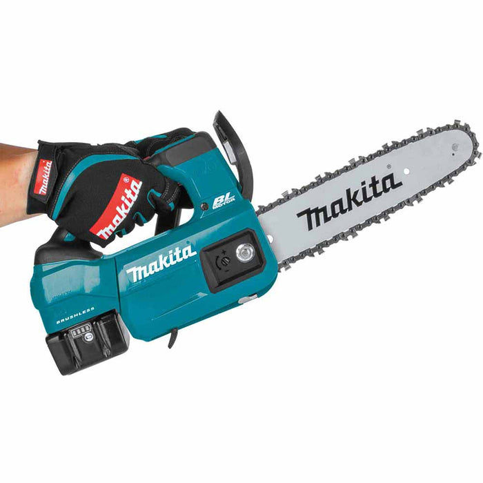 Makita XCU10SM1 18V LXT Lithium-Ion Brushless Cordless 12" Top Handle Chain Saw Kit (4.0 Ah) - 13