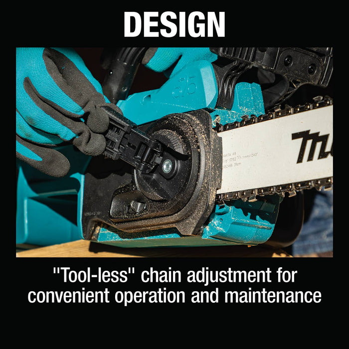 Makita XCU11Z 18V LXT Lithium-Ion Brushless Cordless 14" Chain Saw, Tool Only - 12