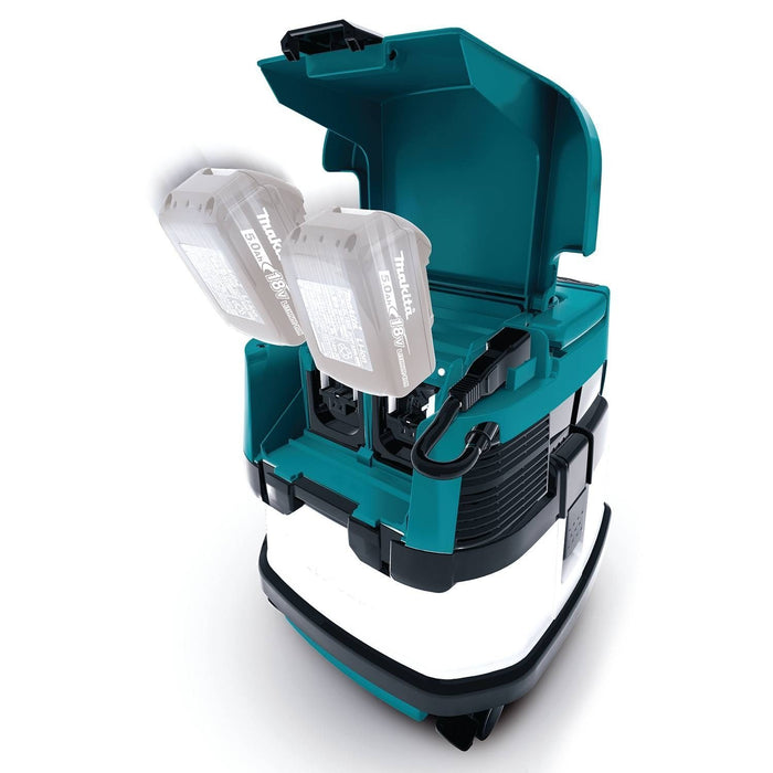 Makita XCV04Z 18V X2 LXT Li-Ion Cordless 2.1 Gallon Dry Vacuum Bare Tool - 2