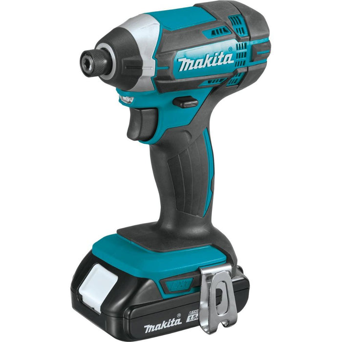 Makita XDT11SY 18V LXT Lithium-Ion Compact Cordless Impact Driver Kit, var. spd., rev., L.E.D. Light, case (1.5Ah) - 3