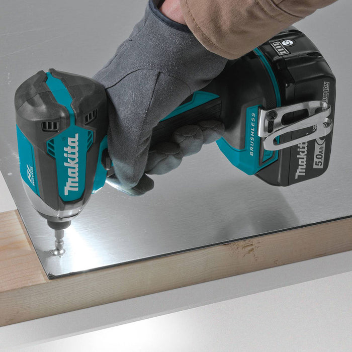 Makita XDT13T 18V LXT Brushless Cordless Impact Driver Kit 5.0Ah - 8