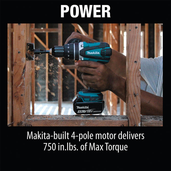 Makita XFD03M 18V LXT 1/2" Driver-Drill Kit (4.0Ah) - 19