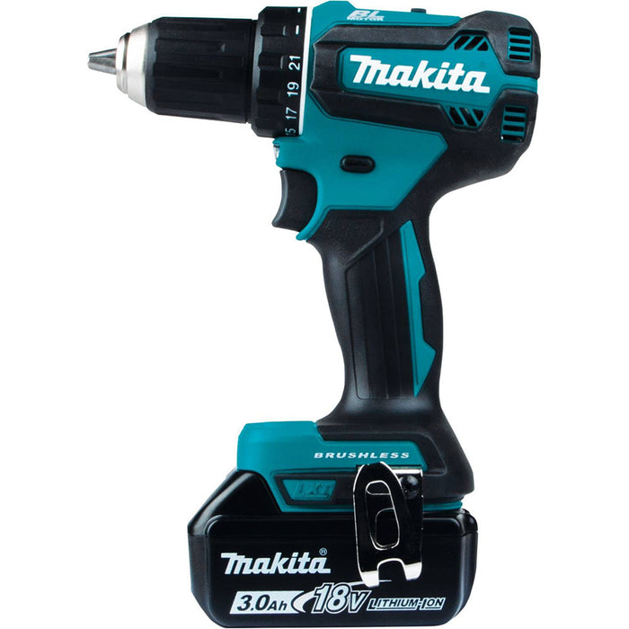 Makita XFD131 18V LXT Compact Brushless 1/2 in. Driver-Drill Kit (3.0Ah) - 2