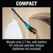 Makita XLC03ZBX4 18V LXT Brushless Cordless Vacuum Trigger w/ Lock, Tool Only - 6