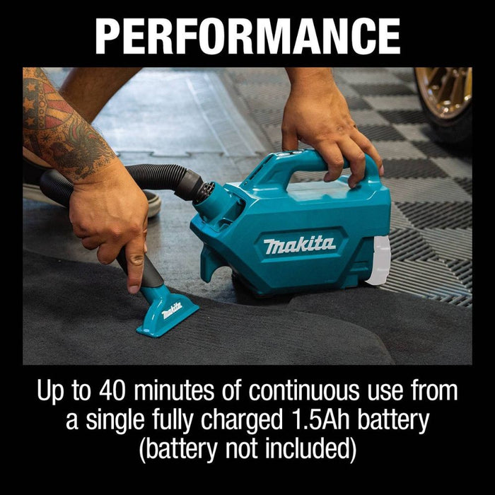Makita XLC07Z 18V LXT Lithium-Ion Handheld Canister Vacuum (Tool only) - 15